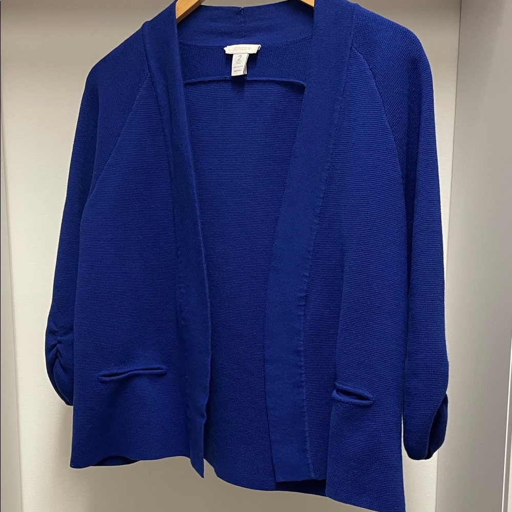 Chico's Blue Women's Open Front Cardigan Size 2
